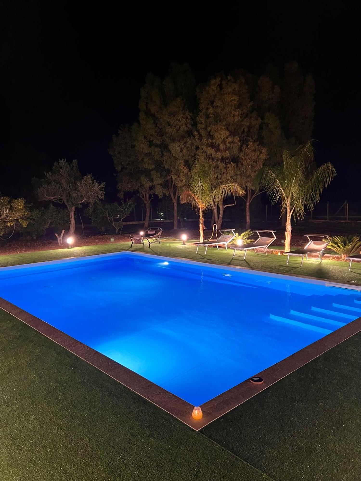 Villa Con Piscina Terrazza Dal Picciotto Marsala Exterior photo
